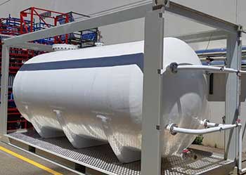 Cuve cylindrique horizontale