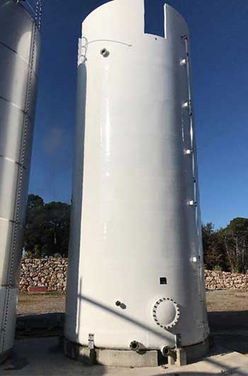 Cuve cylindrique verticale